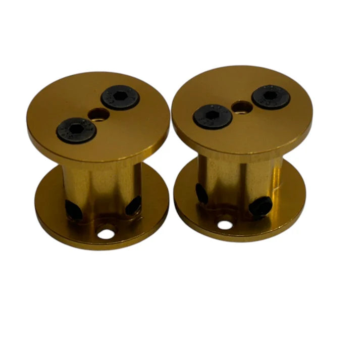 Gold Eco Hub Mk2 for foam wheels (2 pack)
