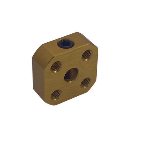 Gold Screw Hub for custom wheels (2 pack)