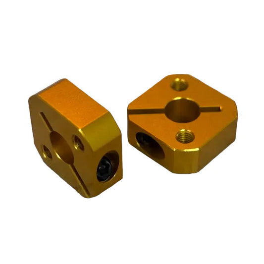 Gold Clamp Hub for custom wheels (2 pack)